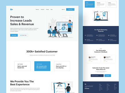 Agency Landing Page Design