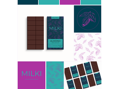 Packaging design and branding for chocolate bar