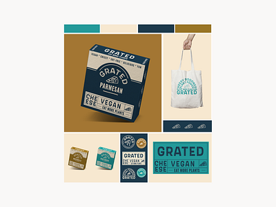 Vegan Cheese packaging and branding design branding branding design design food branding food packaging logo packaging design