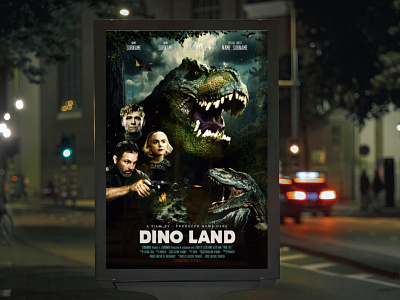Movie Poster beauty danger dark dinosaur fantasy film poster gun movie poster night run shooter thriller
