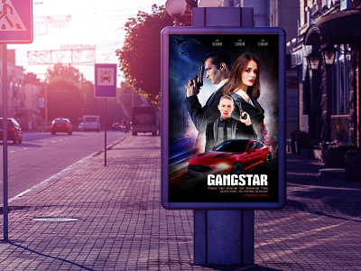 Movie Poster beauty building car film poster gang gangstar girl jet plane killer lady movie poster shoot shooter speed