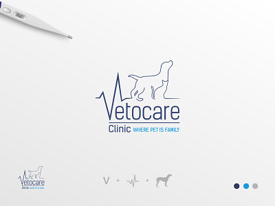 Vetocare Clinic Logo Design