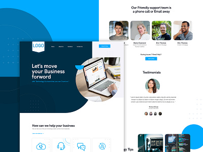 Business Website Design branding design layout minimal mockup ui ux vector website