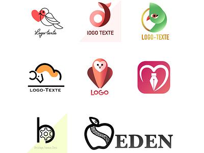 8 logo design graphic design logo typography vector