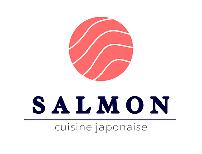 Logo restaurant japonais design graphic design logo typography vector