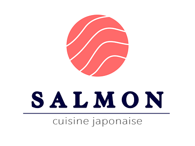 Logo restaurant japonais design graphic design logo typography vector