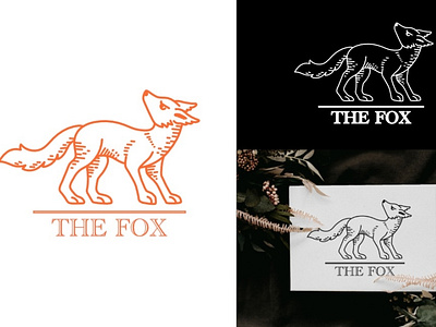 Logo medieval fox