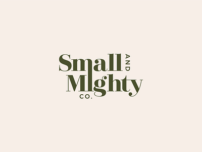 Small And Mighty Co Branding Main Logo