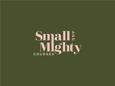 Small and Mighty Co. Courses Logo