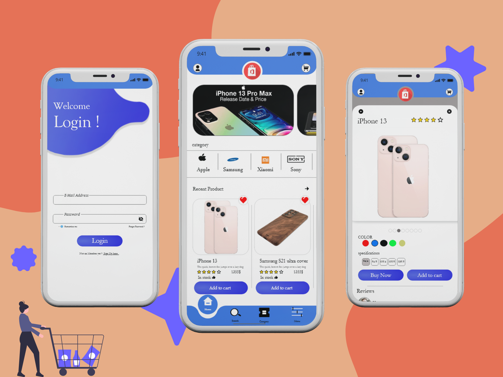 UI App Store by Ahmad Al-zatma on Dribbble