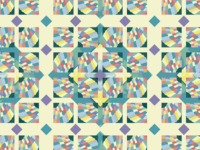 Pastel pattern geometry illustrator inspiration marshmallow mosaic pastel pattern polychrome symmetry