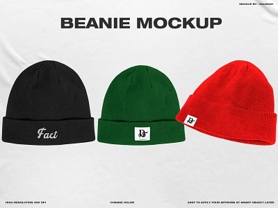 BEANIE MOCKUP apparel mockup beanie beanie hat beanie mockup branding clothing mockup graphic design mockup product design product mockup