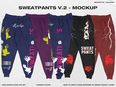 SWEATPANTS V.2 - MOCKUP