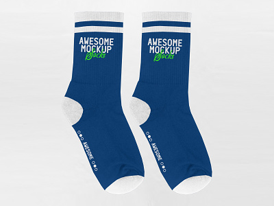 CUSTOM SOCKS MOCKUP