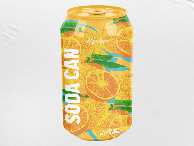 Soda Can - Mockup