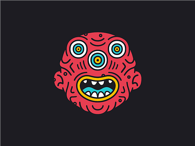 The Veins character creature eyes face illustration kaiju monster weird