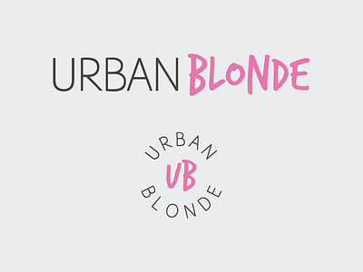 Urban Blonde blogger logo
