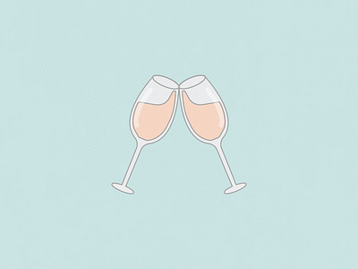 Happy Friday! cheers friday rosé wine wine glass