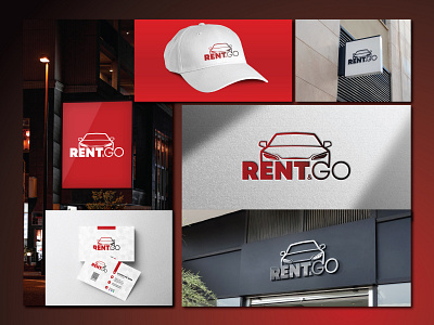 BRANDING | Rent & Go branding desing graphic design illustration logo typography
