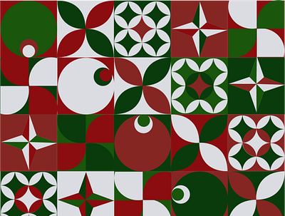 Neo geometric holiday wrapping adobe illustrator geometric holiday