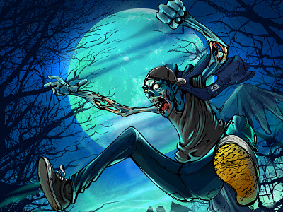 Graveyard Flip graveyard skate zombie