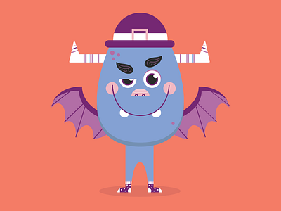 Funny Monster Illustration