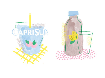 Fun Party Drink Illustrations