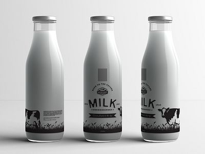 Milk Bottle Packaging