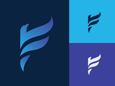 Falcon Logo basketball bird branding digital art falcon graphic art graphic design icon lette f logo vector wings