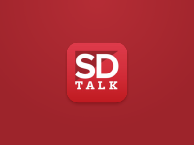 SportsDay Talk App Icon app dallas icon mobile morning news podcast redesign refresh sports sportsday talk update