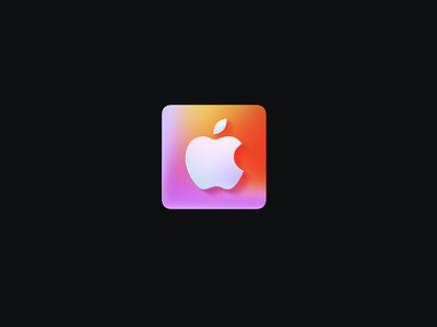 Apple Card Icon Made with Spline
