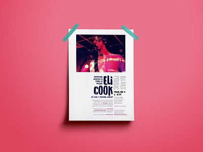 Eli Cook Event Poster