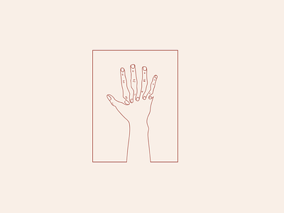 Hands color hands hope illustration line minimal neutral pantone