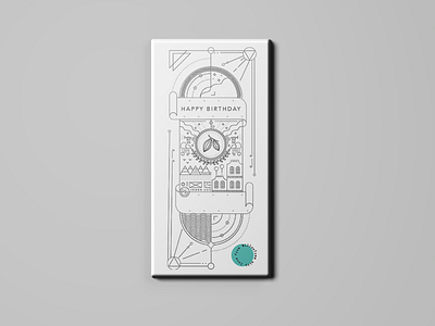 WIP // Birthday Chocolate Packaging