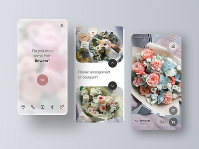 Flowers mobile website