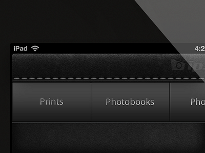 Ipad App - Top app black ipad iphone navi photos retina stitching texture top