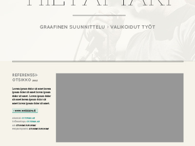 Portfolio redesign design portfolio responsive typography web