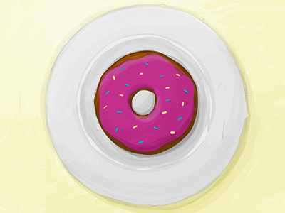 Sunday Donut adobe sketch donuts