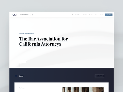 Lawyers Association Website attorneys california clients desktop hero law lawyers ui ux web design