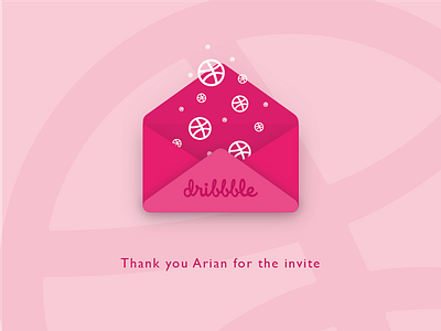 Hello Dribbble it's my first shot ! debut dribbble first shot hello illustration inbox thank