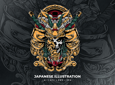 JAPANESE ILLUSTRATION 3d adobe animation app brand branding car design graphic design illustration logo motion graphics ui vector