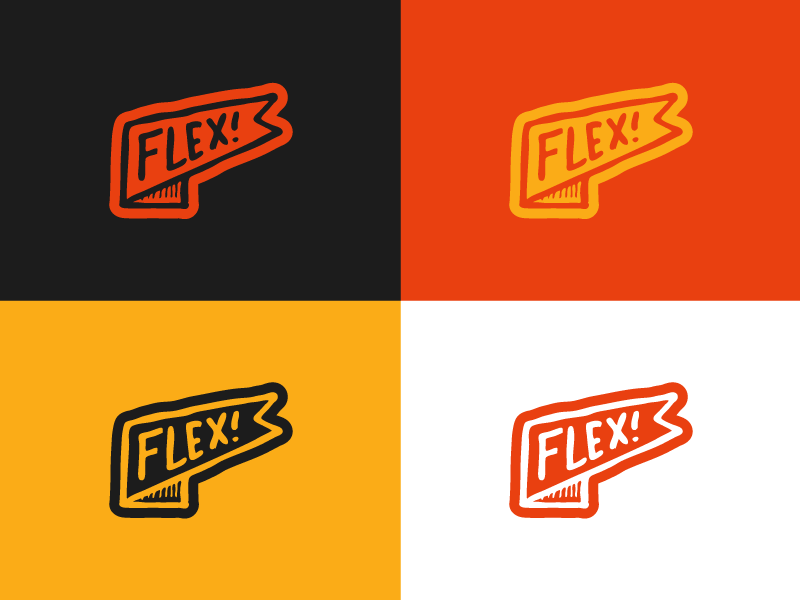 Flex Logos 1/3 by James Lee on Dribbble