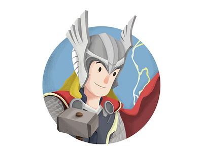 Thor illustration marvelcomics thor
