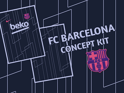 FC Barcelona treating kit concepkit design graphic design jersey