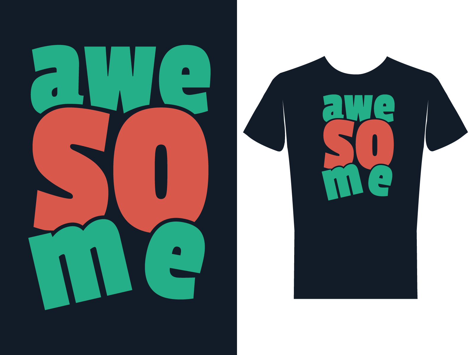 Awesome typography t shirt design awesome t shirt svg design svg t shirt t shirt typography t shirt