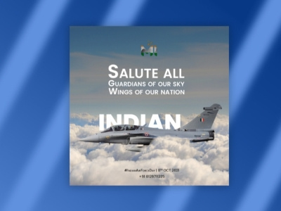 Indian air force day social media poster celebration facebook graphic design indian air force day instagram social media social media post
