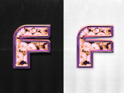F for flowers. @36daysoftype