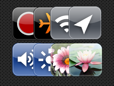 7 Stock iOS Icons