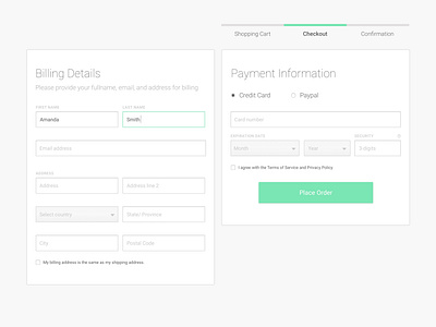 Billing and Payment Information