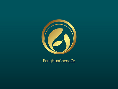 FH logo and business card branding design logo